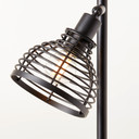 Stehleuchte Annelie, braun, 153,5 x 38 cm, Holz Stehlampe