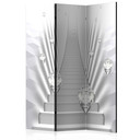 Screen room divider - Mneme, 3-delt - 135x172 cm