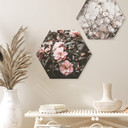 Hexagone - Alu-Dibond Annie - Rosier