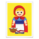 Plakat Gomes - zabawka Czerwony Kapturek