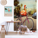 Plakat Loose - Wannabe Flamingo