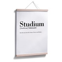 Poster Grammatik - Studium