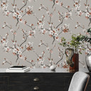 Livingwalls Bloemenbehang Desert Lodge Vliesbehang
