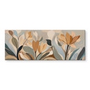 Tableau Emil's Bloom - Fleurs Abstraites - Sir Edward x Grigory Gladarev - Alu-Dibond Panorama