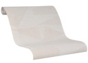 Vliestapete Uni Modern in Beige 