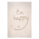 Poster - Be happy
