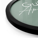 Poster Guten Appetit - Rund