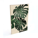 Plakat drewniany Sisi & Seb - Monstera