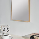 Wandspiegel gold gebogen - Glasgow - 30x90 cm