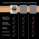 Esmaltes para madera de pino para interior y exterior - Brillo de seda 2,5l - The Colour Kitchen