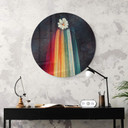 Tableau sur verre Heine - Salutations florales de l'espace - Astro Cruise