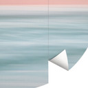 Fototapeta Abstrakcyjne Fale Morskie Pastel - Botha - Okrągły