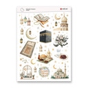 Wallsticker Klistermærke Ramadan Mubarak