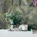 A.S. Création Behang Natuur PintWalls Vliesbehang Groen Roze Geel