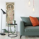 Wallprint Mucha - Moët and Chandon: Dry Imperial - Panorama