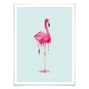 Plakat Loose - Melting Flamingo