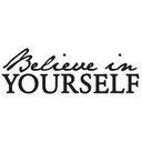 Wallsticker -  Believe in yourself