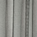 Ösenvorhang silber und anthrazit - Uni Ösenschal - Uni Gardine
