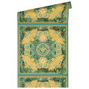 Versace Home tapeta dżungla złota zieleń designerska luksusowa tapeta z włókniny liście palmy