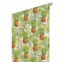 Tapet med mønster - tropisk ananas