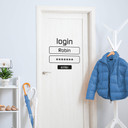 Wallsticker - + Navn Login