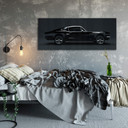 Akrylbillede - Muscle Car - Panorama