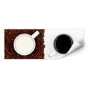 Zelfklevende Poster Lavsen - White Espresso - panorama