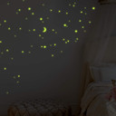 Wallsticker - Selvlysende stjerner