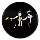 Plakat Banksy - Pulp Fiction - okrągły
