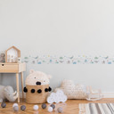 A.S. Création Lovely Kids Frise autocollante enfant - Bleu, Gris