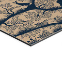 Wanddecoratie Dierensilhouetten in het Noordse Bos - Oliver Robins - Alu-Dibond