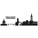 Wandtattoo Skyline Toulouse