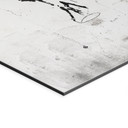 Wandbild Banksy - Der Blumenwerfer - Alu-Dibond 