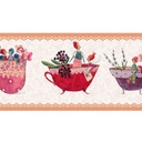 Behangrand zelfklevend Leffler - Dream Cups