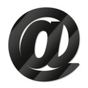 Litery akrylowe at-sign 