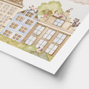 Poster Chats sur les Toits - Oliver Robins