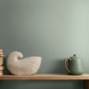 Tapeta z włókniny teksturowana gładka nowoczesna matowa w kolorze zielonym