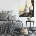 Poster autocollant - W - Bonjour Paris