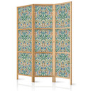 Japanischer Paravent, Raumteiler freistehend, Trennwand - Rich Pattern in Victorian Style