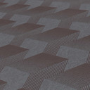 Ciemnoszara tapeta graficzna - tapeta retro z efektem 3D - tapeta flizelinowa do salonu, sypialni