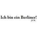 Sticker mural Ich bin ein Berliner!