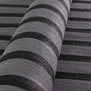 3D non-woven tapet grå sort mat - moderne tapet i skandinavisk træpanellook