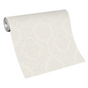 Papier peint décoratif Erismann Versailles blanc, crème