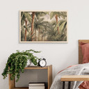 Drewniany obraz Tropikalny Las Palmowy - Pictufy Studio