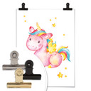 Plakat Jednorożec Pinky