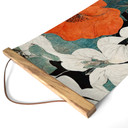 Obraz tkaniny Asian blossom splendour - Treechild - Panorama