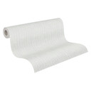 stribet tapet creme blå - non-woven tapetkunst A.S. Création - mat og lys struktur
