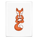 Plakat - Yoga fox 02