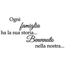 Sticker mural Ogni famiglia ha la sua storia