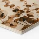 Hexagone - Bois Annie - Feuilles séchées